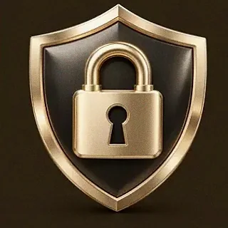 Shield with padlock — Mafia 77777