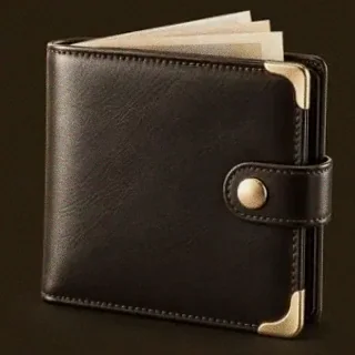 Leather wallet — Mafia 77777