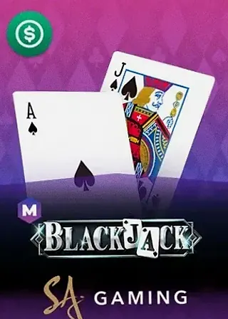 M Blackjack live game cover