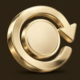Gold circular arrow — Mafia 77777