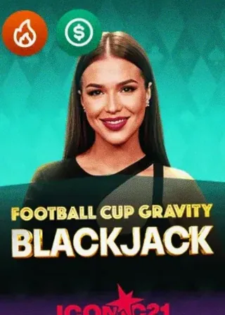 Football Cup Gravity Blackjack live game cover