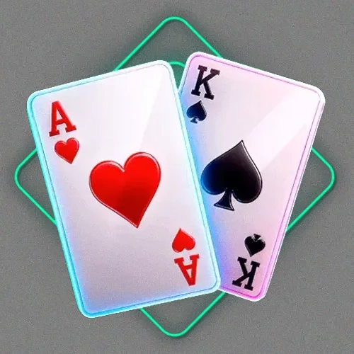 Ace and king playing cards