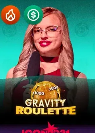 Gravity Roulette live game cover