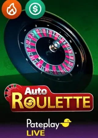 Auto Roulette live game cover