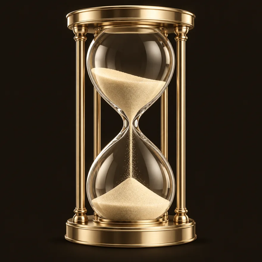 Ornate hourglass — Mafia 77777