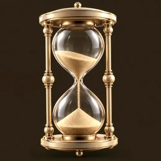 Ornate hourglass — Mafia 77777